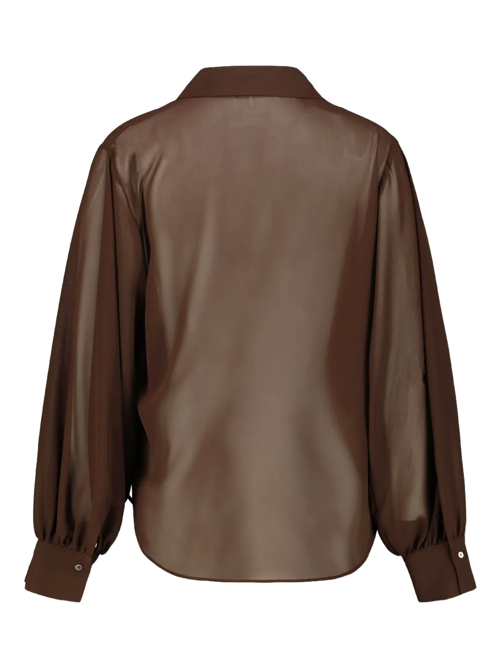 DRHOPE long-sleeved blouse - Bruin
