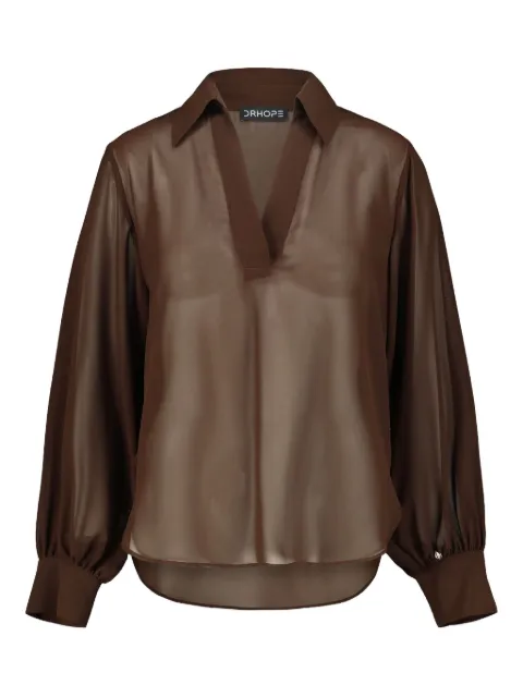 DRHOPE long-sleeved blouse