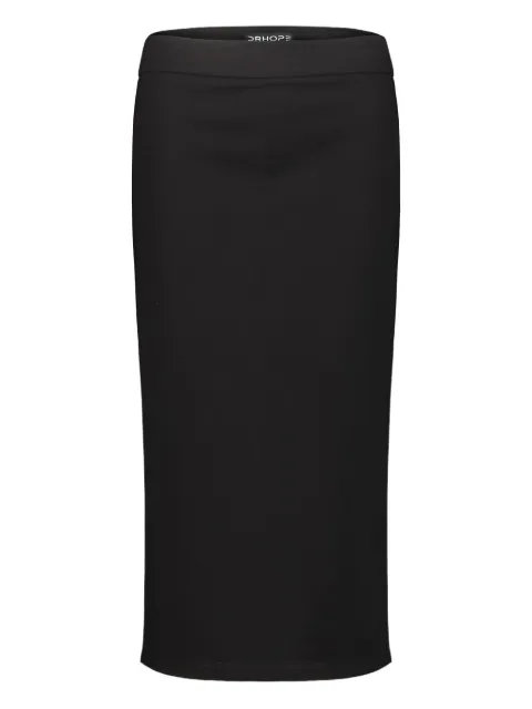 DRHOPE Longuette elasticated-waist skirt