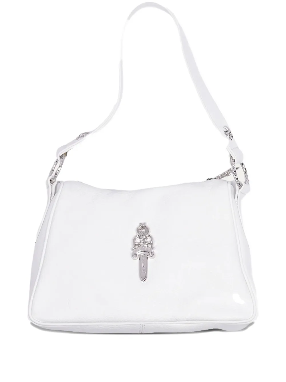 Chrome Hearts dagger chicken nugget leather bag | bianco | Image 1