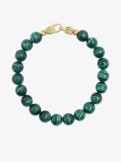Nialaya Jewelry Healing malachite bracelet