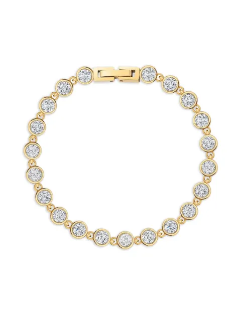 Nialaya Jewelry zirconia-embellishment bracelet