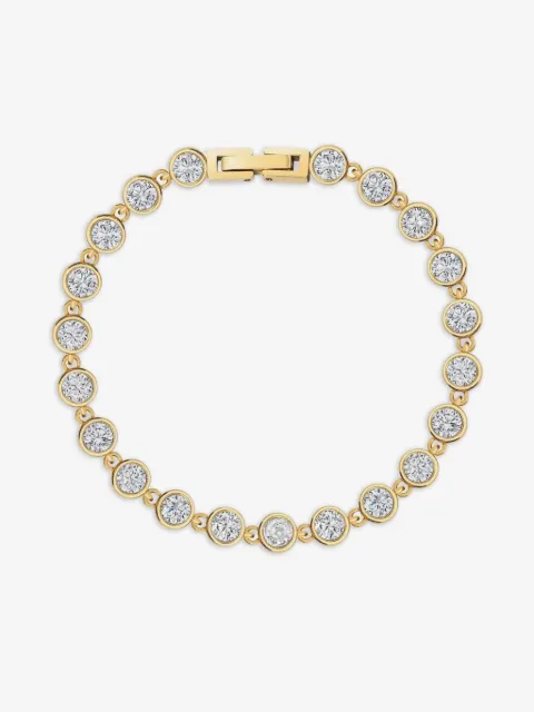 Nialaya Jewelry zirconia-embellishment bracelet