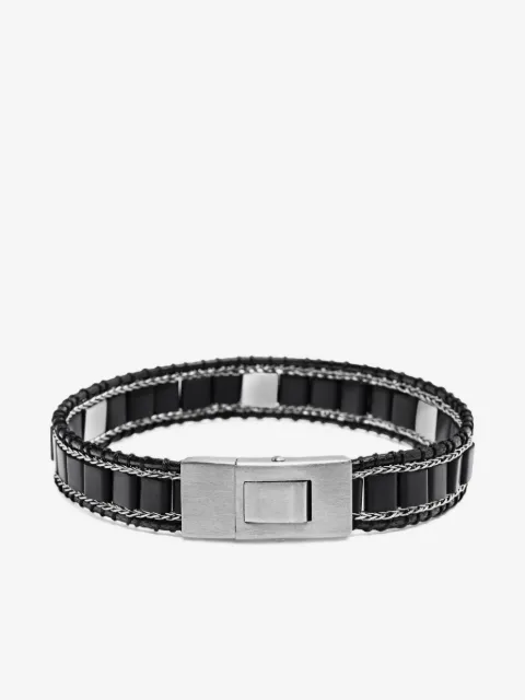 Nialaya Jewelry bracelet à détails de clous