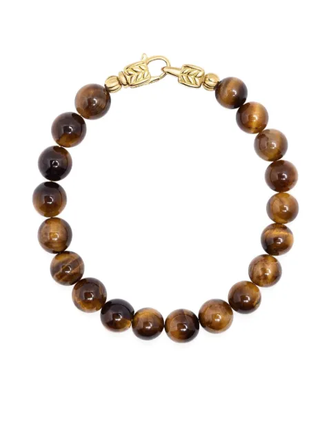 Nialaya Jewelry Healing tiger eye beaded bracelet