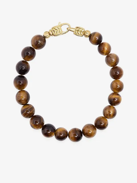 Nialaya Jewelry Healing tiger eye beaded bracelet