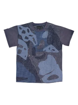 SAINT MXXXXXX x Denim Tears logo-print T-shirt | Black | FARFETCH CA