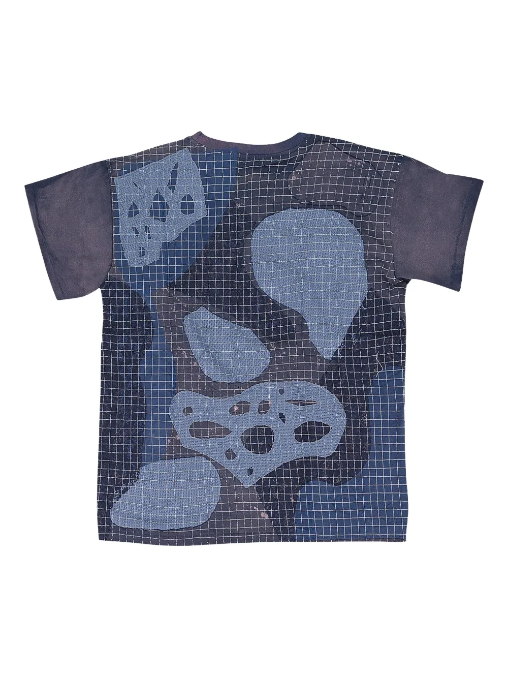 Who Decides War Grid short-sleeve T-shirt - Blauw