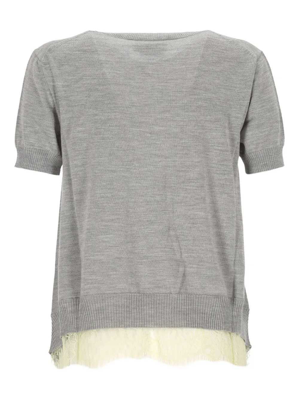 Alexander McQueen ribbed-trim top | T-Shirts & Jersey Shirts | Image 2