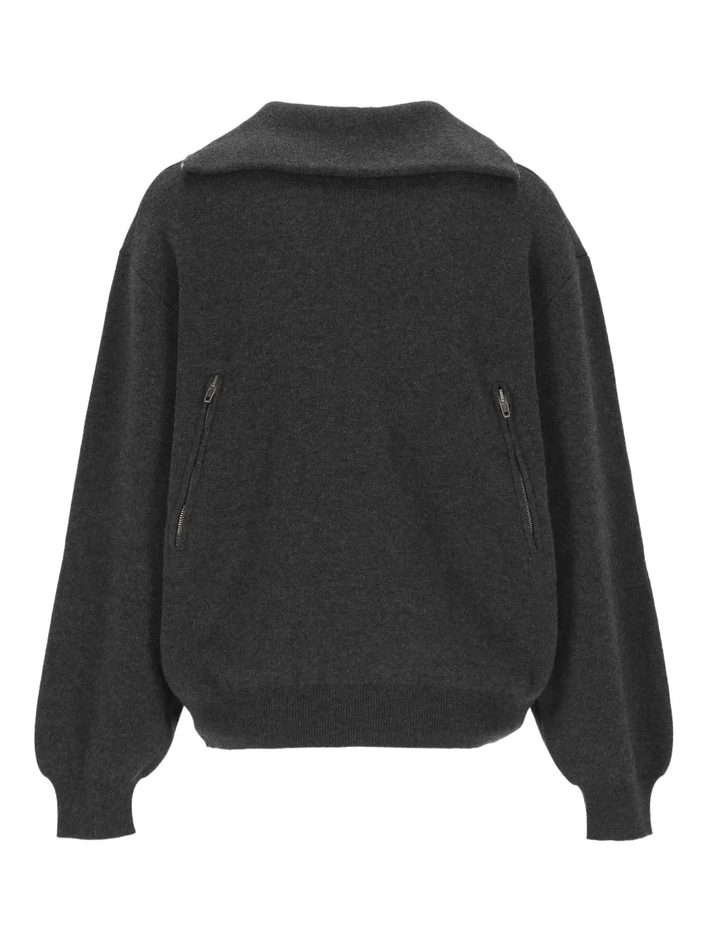 Balenciaga Trui met rits Grijs