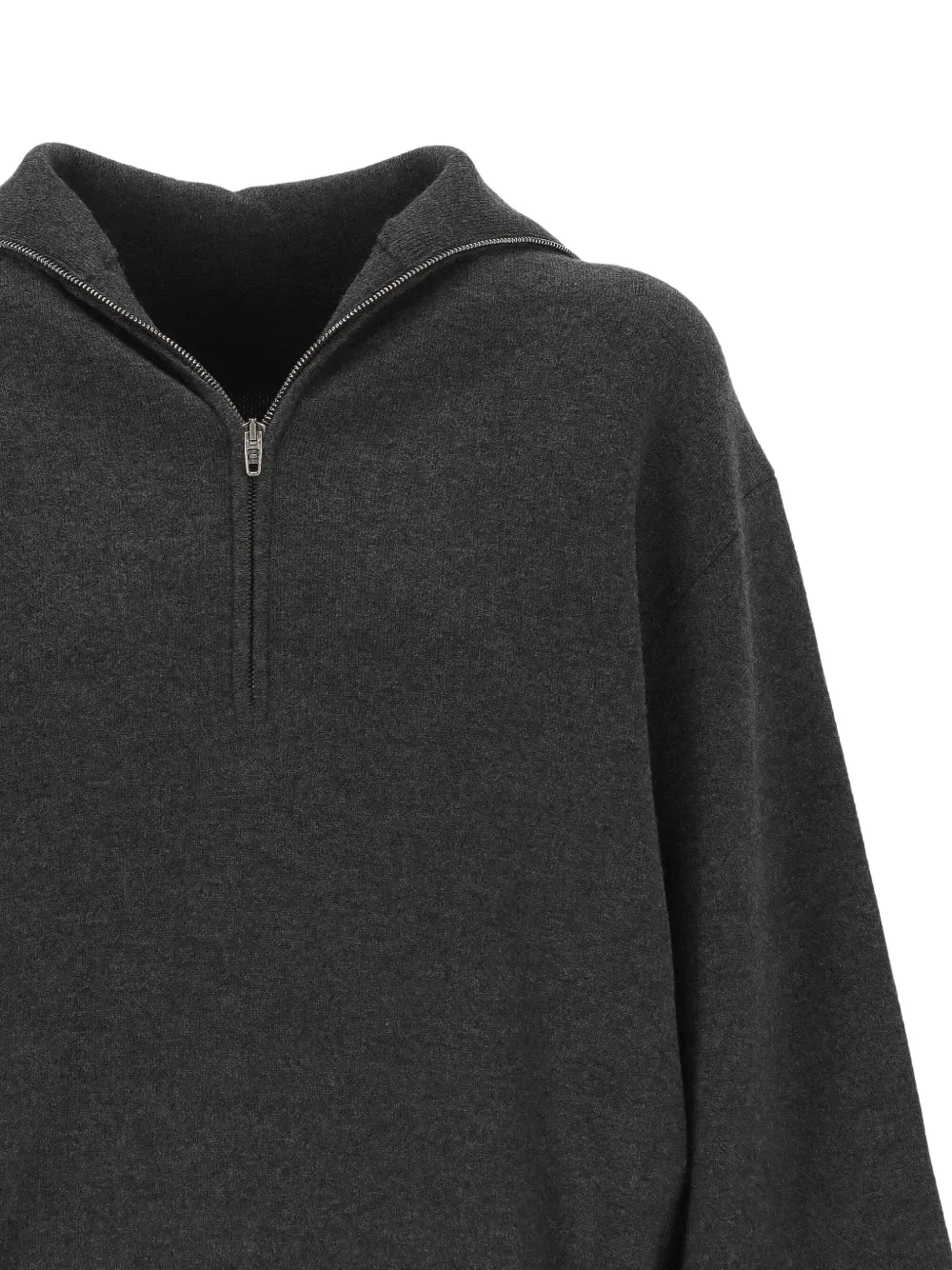 Balenciaga Trui met rits Grijs