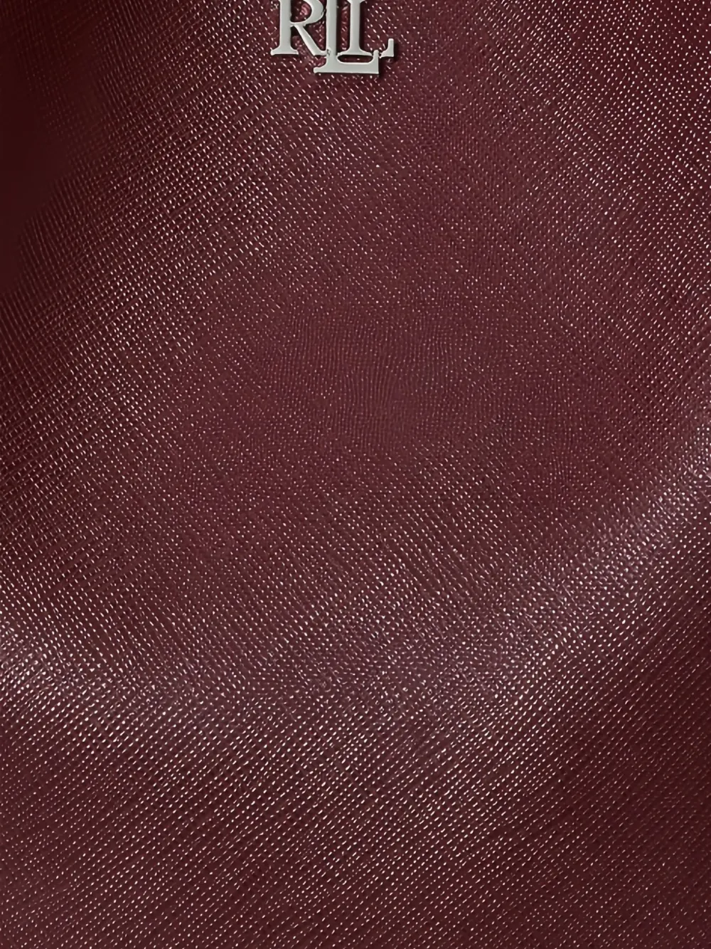 Lauren Ralph Lauren Reese bucket-tas met logoplakkaat en handvat Rood