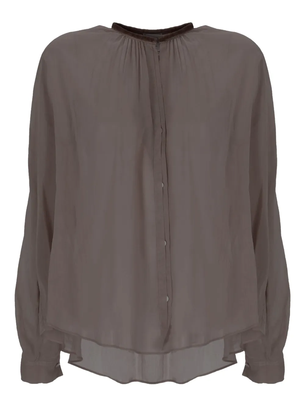 Forte Forte buttoned top | Grey | Image 1
