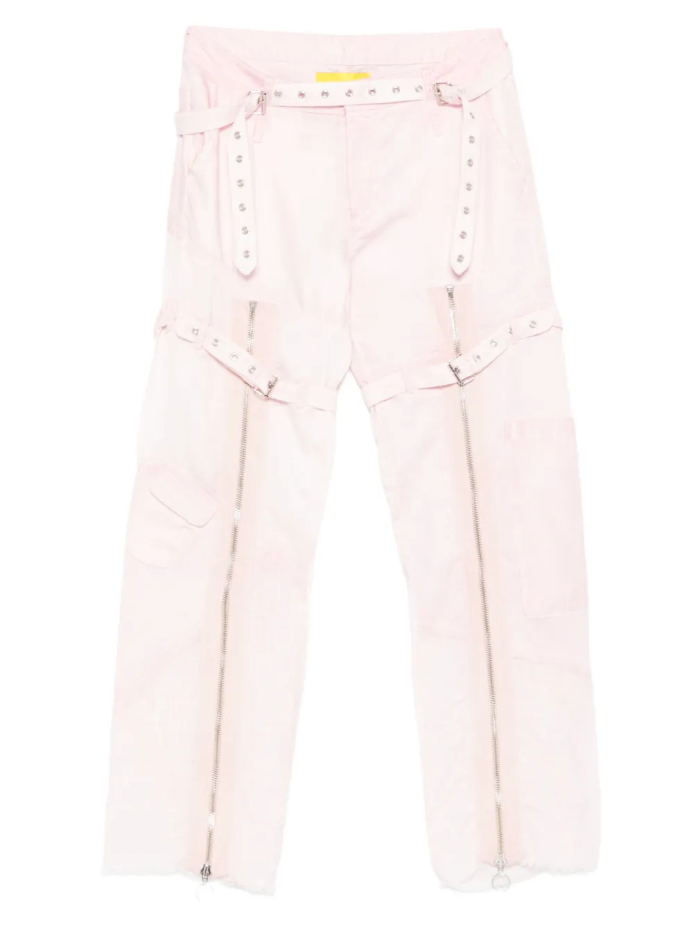 Marques' Almeida Zip-detail Trousers In Pink