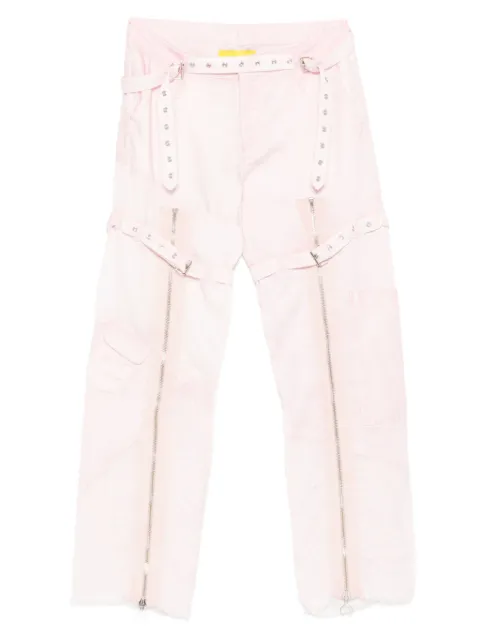 Marques'Almeida zip-detail trousers