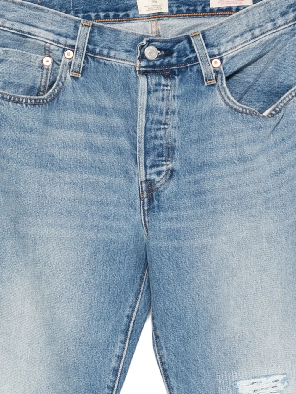 Levi's Jeans met logopatch Blauw