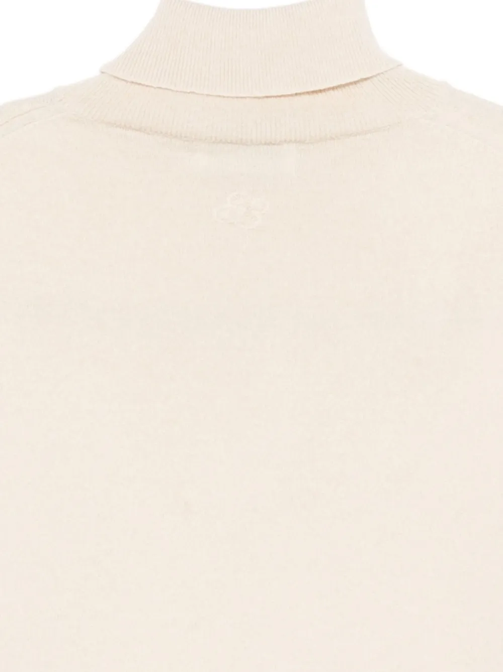 Lardini Roll-neck Sweater In Neutral