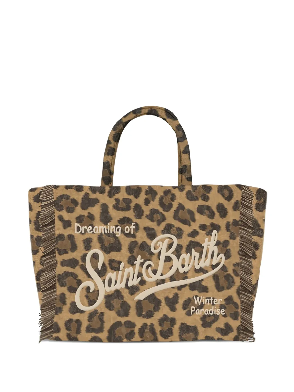 MC2 Saint Barth leopard-print tote bag | Neutrals | Image 1