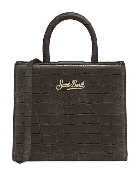 MC2 Saint Barth tote con placa del logo