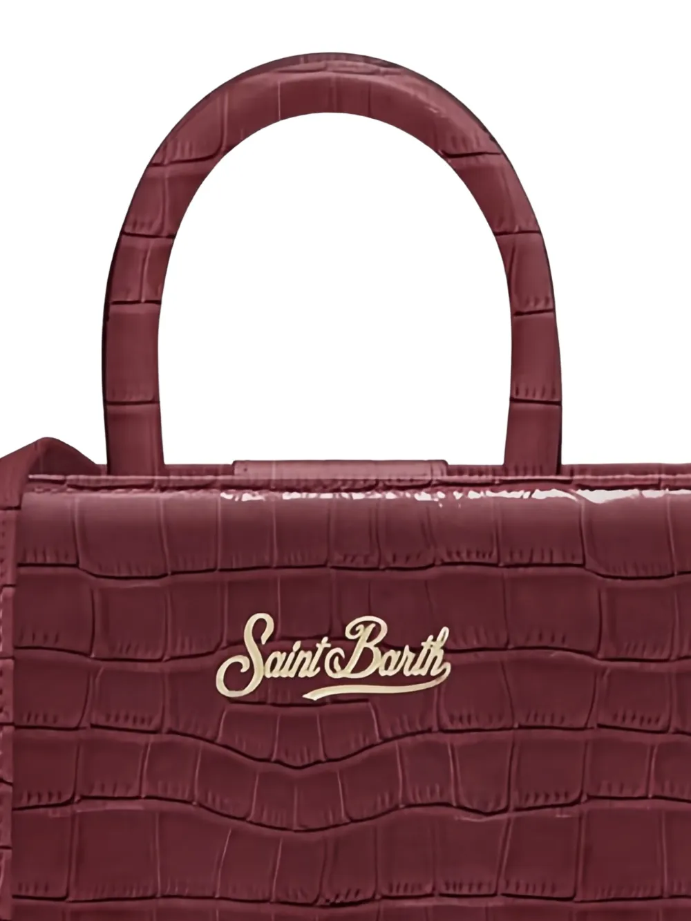 MC2 Saint Barth Heuptas met logoplakkaat Rood