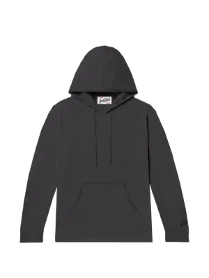セール中‼️alo ブラック 綿フード付きパーカーSサイズ Alo Yoga Accolade ロゴ パーカー | ブラック | FARFETCH JP