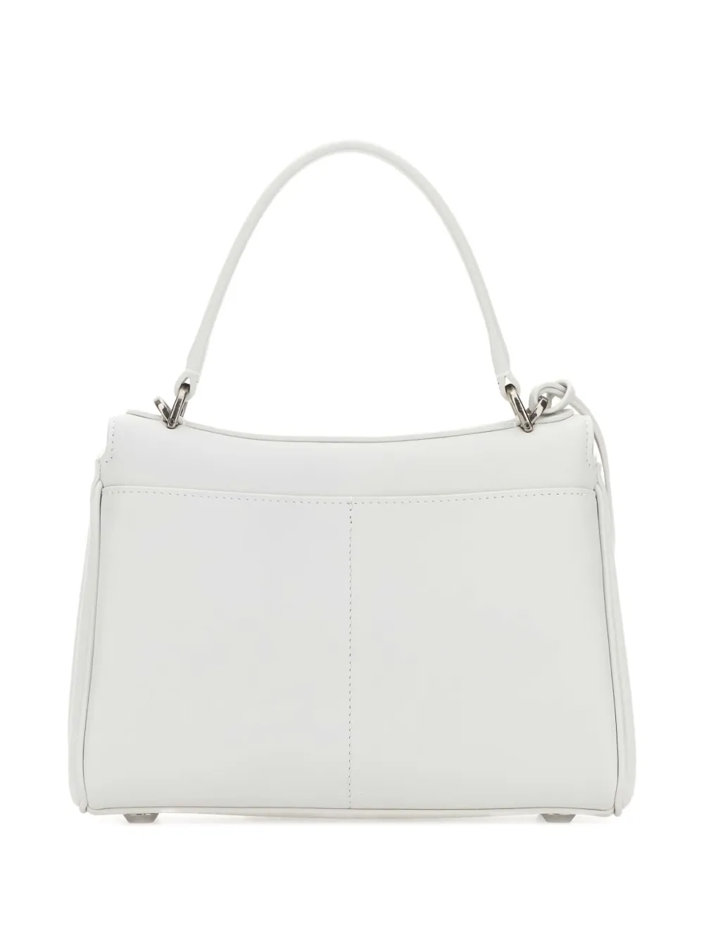 Balenciaga Rodeo kleine leren shopper - Wit