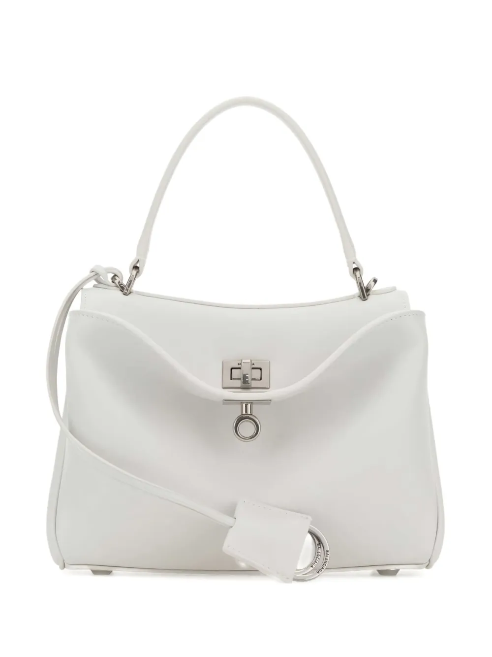 Balenciaga mini Rodeo leather tote bag - Bianco