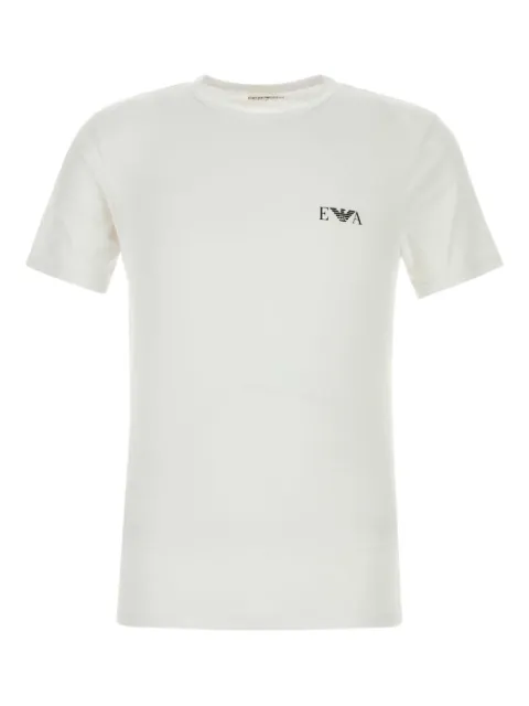 Emporio Armani crew-neck logo-detail T-shirt