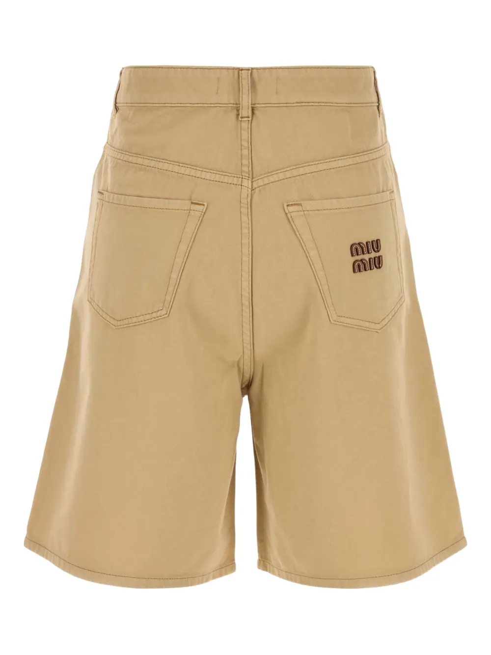 Miu Miu five-pocket bermuda shorts | Knee-Length Shorts | Image 2