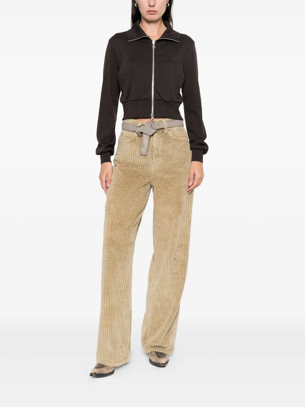 OUR LEGACY Ribfluwelen broek - Beige