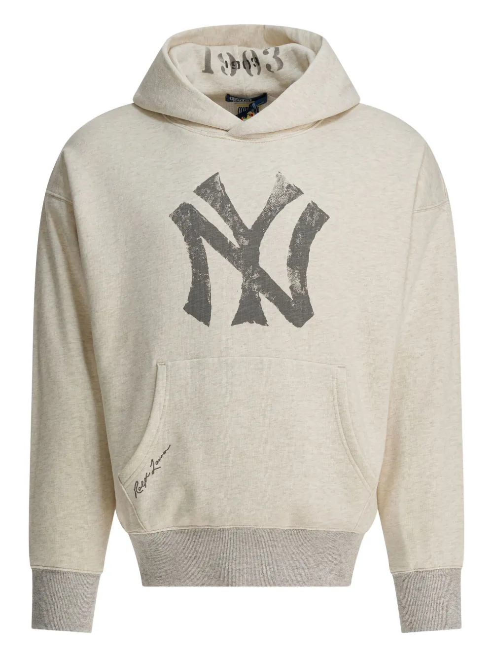 Polo Ralph Lauren x New York Yankees™ print hoodie - Toni neutri