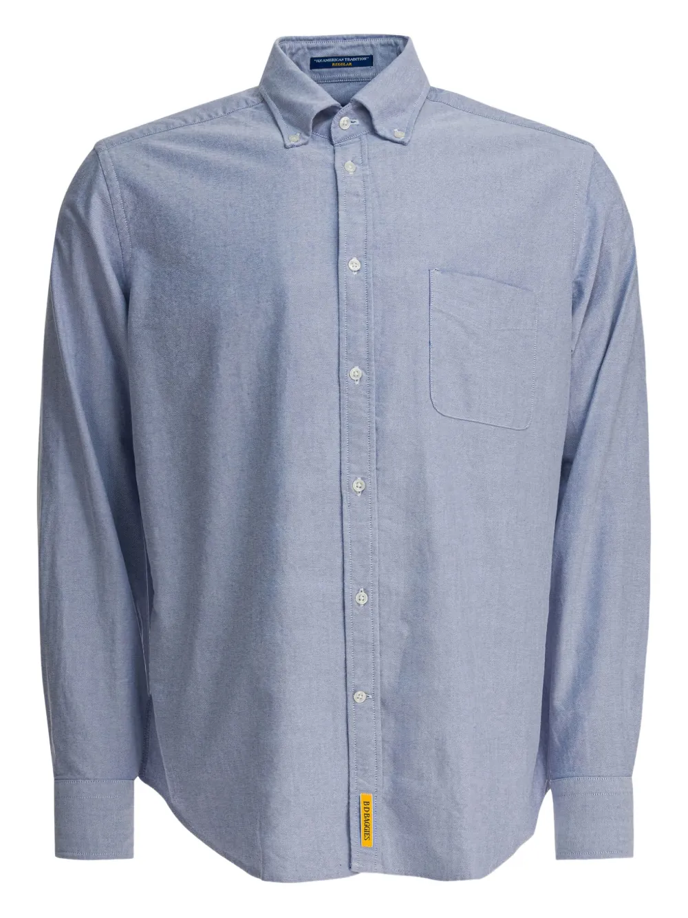 B.D. Baggies Overhemd met zak en knoop - Blauw