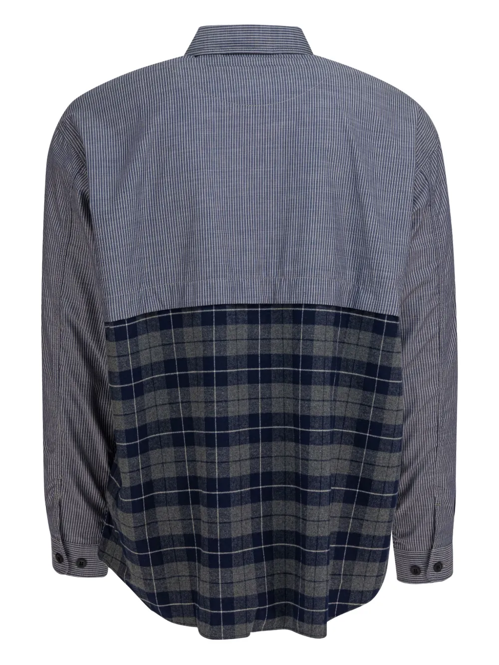 Comme des Garçons Homme chest-pocket shirt - Blauw