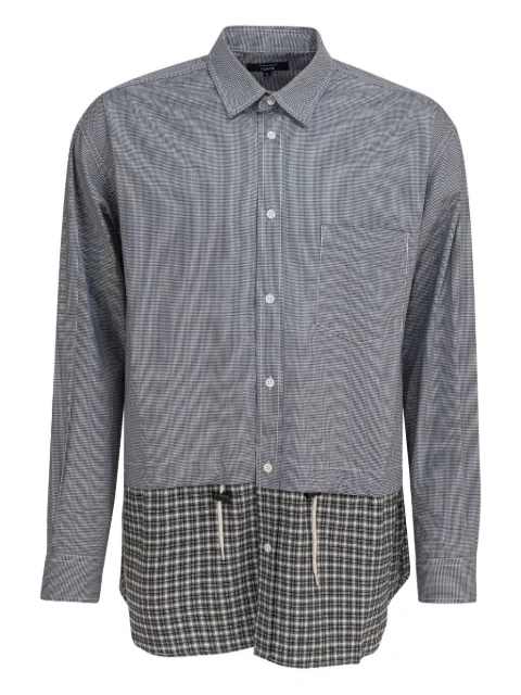 Comme des Garçons Homme check-pattern shirt