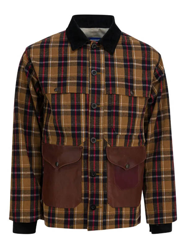 JUNYA WATANABE MAN Plaid Wool Shirt 縮絨 Junya Watanabe MAN plaid