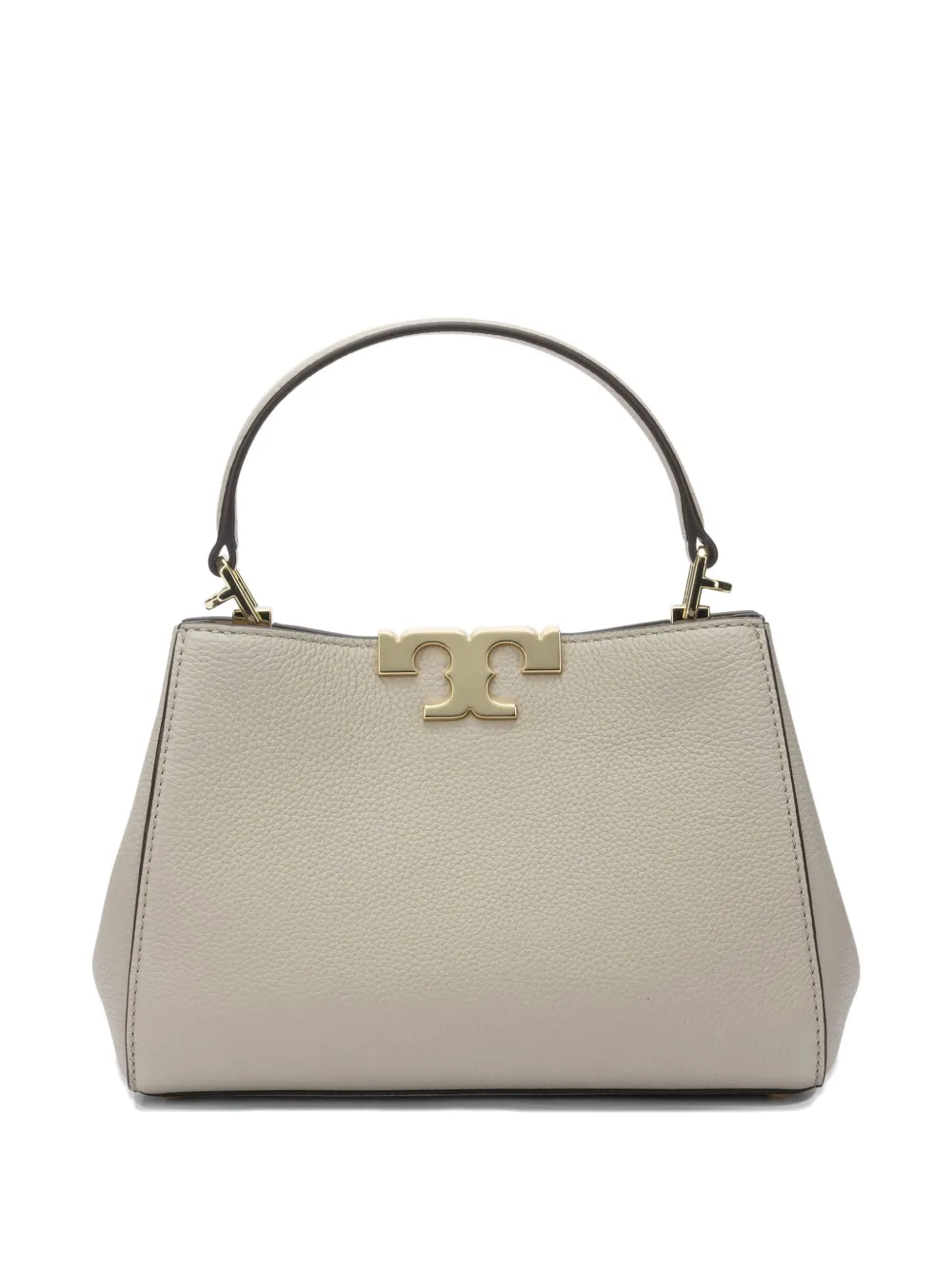 Tory Burch Schoudertas met logoplakkaat - Beige