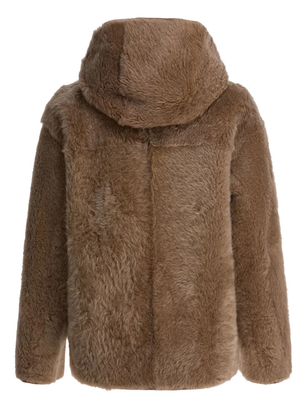  Furling By Giani Hooded Zip Jacket - Brown 