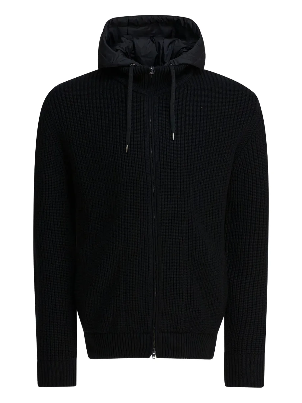 Herno hooded zip jacket | Schwarz | Image 1