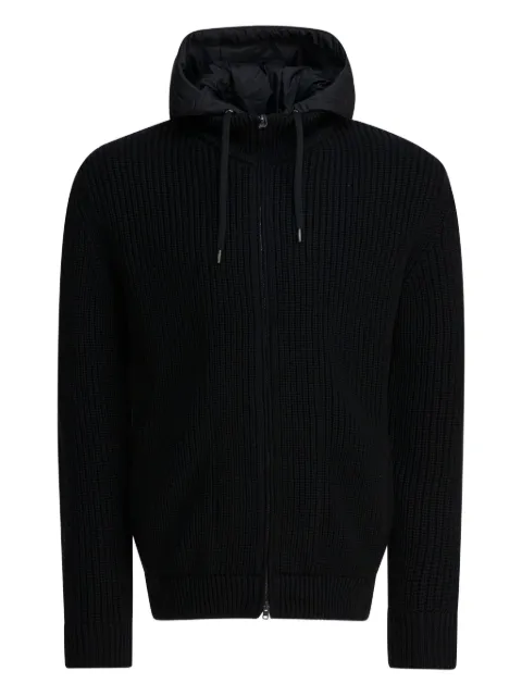 Herno hooded zip jacket