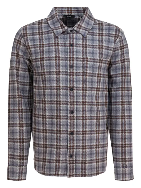 Vince check-pocket shirt