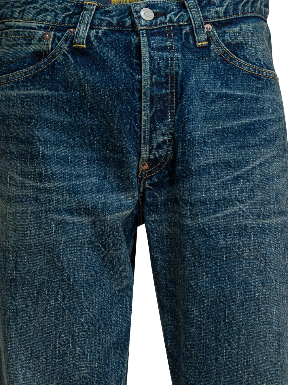  Human Made Heart-appliqué Jeans - Blue 