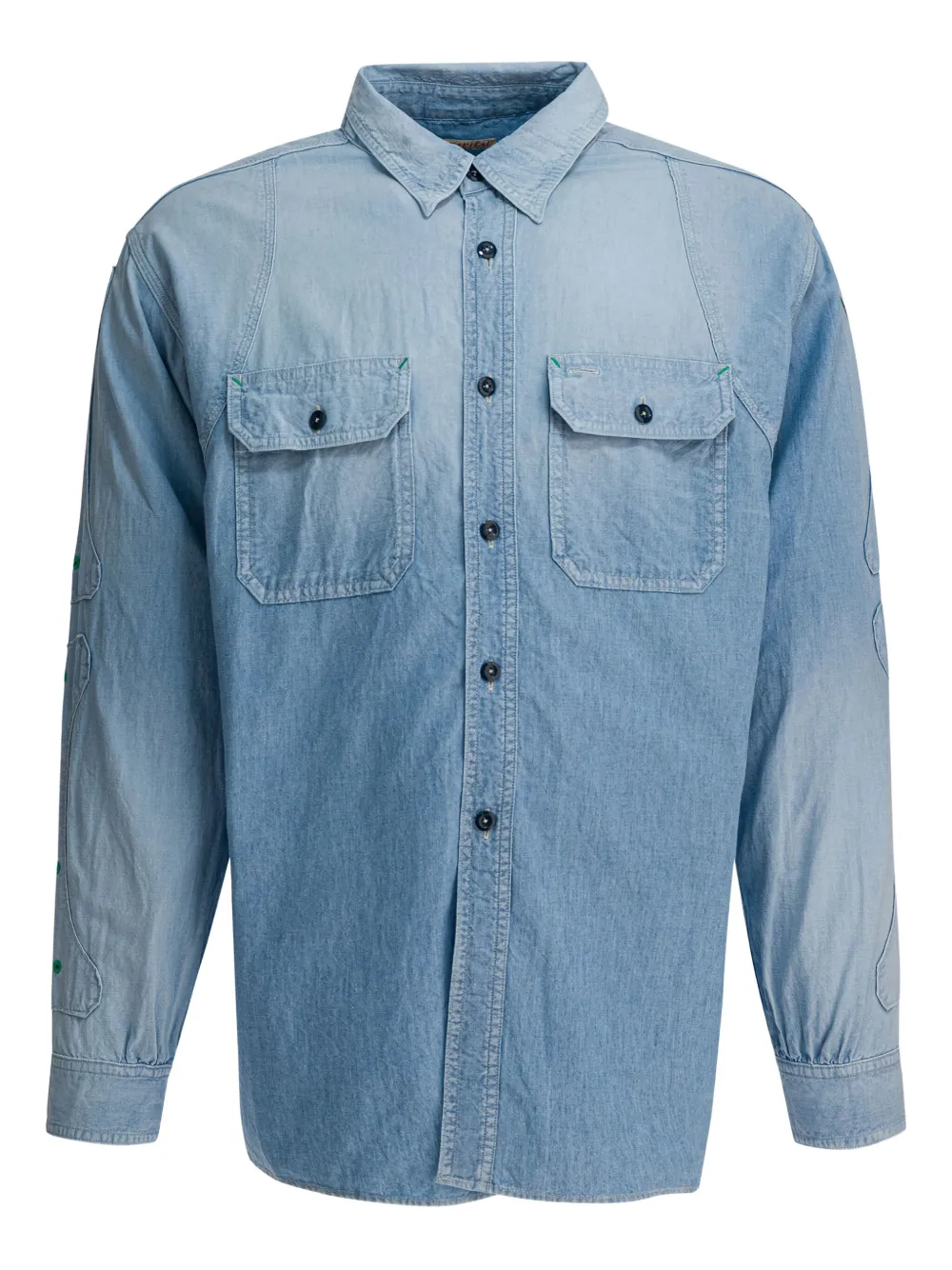KAPITAL Overhemd met zak - Blauw