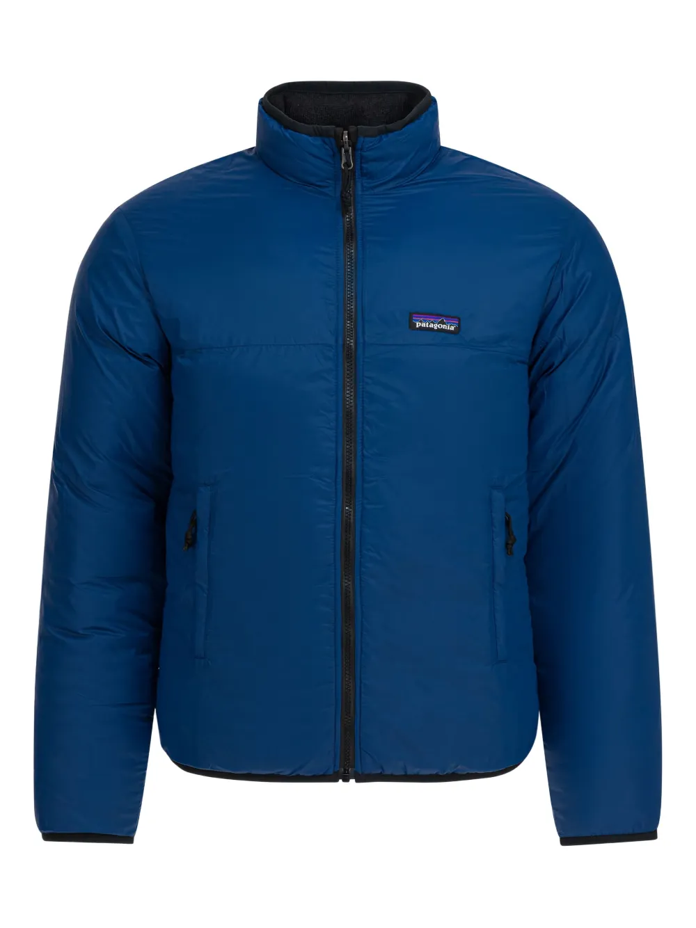 Patagonia zip fastening padded jacket - ブルー Patagonia zip fastening padded jacket - ブルー