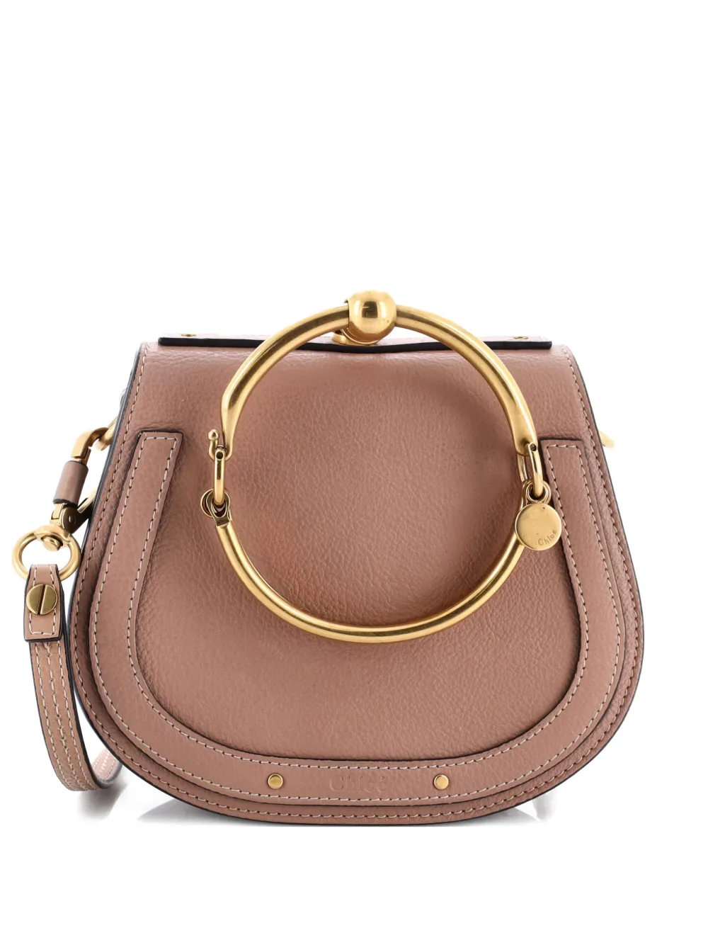 Chloé Pre-Owned Nile Leather Small crossbody bag - ニュートラル Chloé Pre-Owned Nile Leather Small crossbody bag - ニュートラル