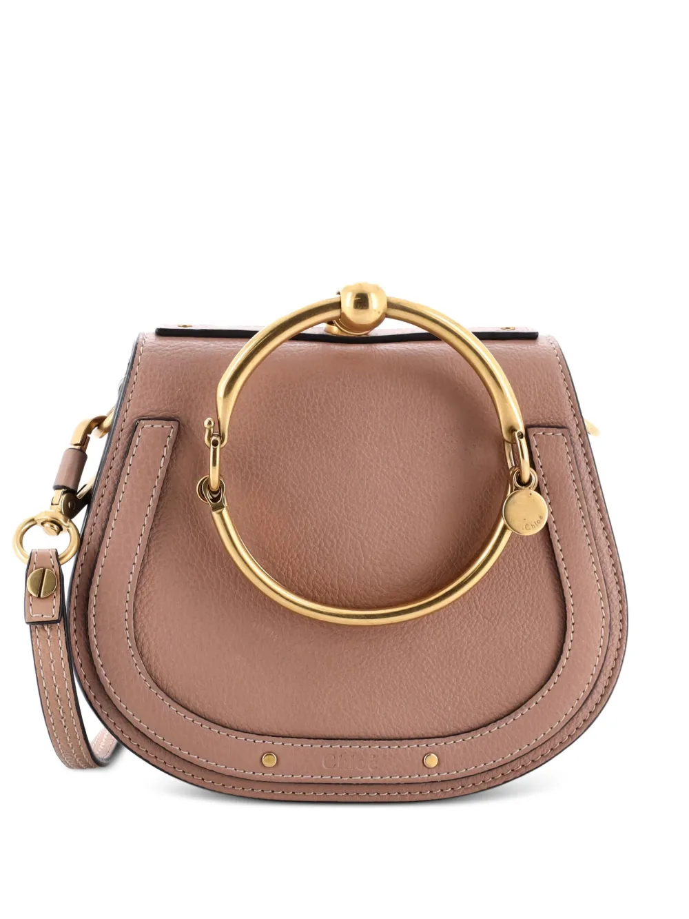 Chloé Pre-Owned Nile Leather Small crossbody bag - ニュートラル Chloé Pre-Owned Nile Leather Small crossbody bag - ニュートラル