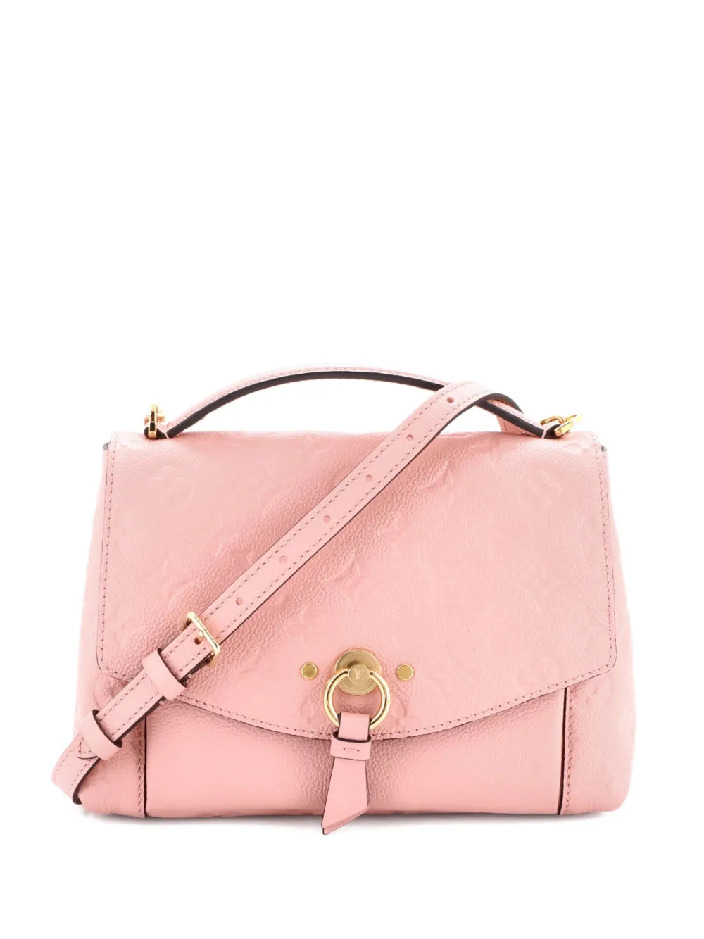 Louis Vuitton Pre-Owned Blanche Handbag Monogram Empreinte Leather BB Louis Vuitton Pre-Owned Blanche Handbag Monogram Empreinte Leather BB