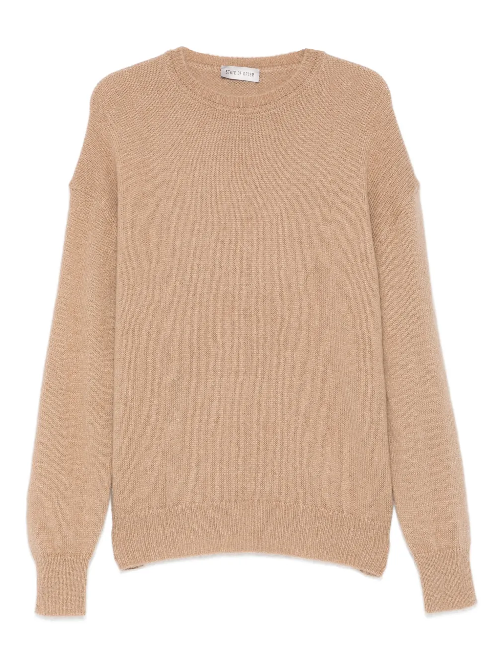 STATE OF ORDER Mohair roundneck sweater | Brown | Image 1