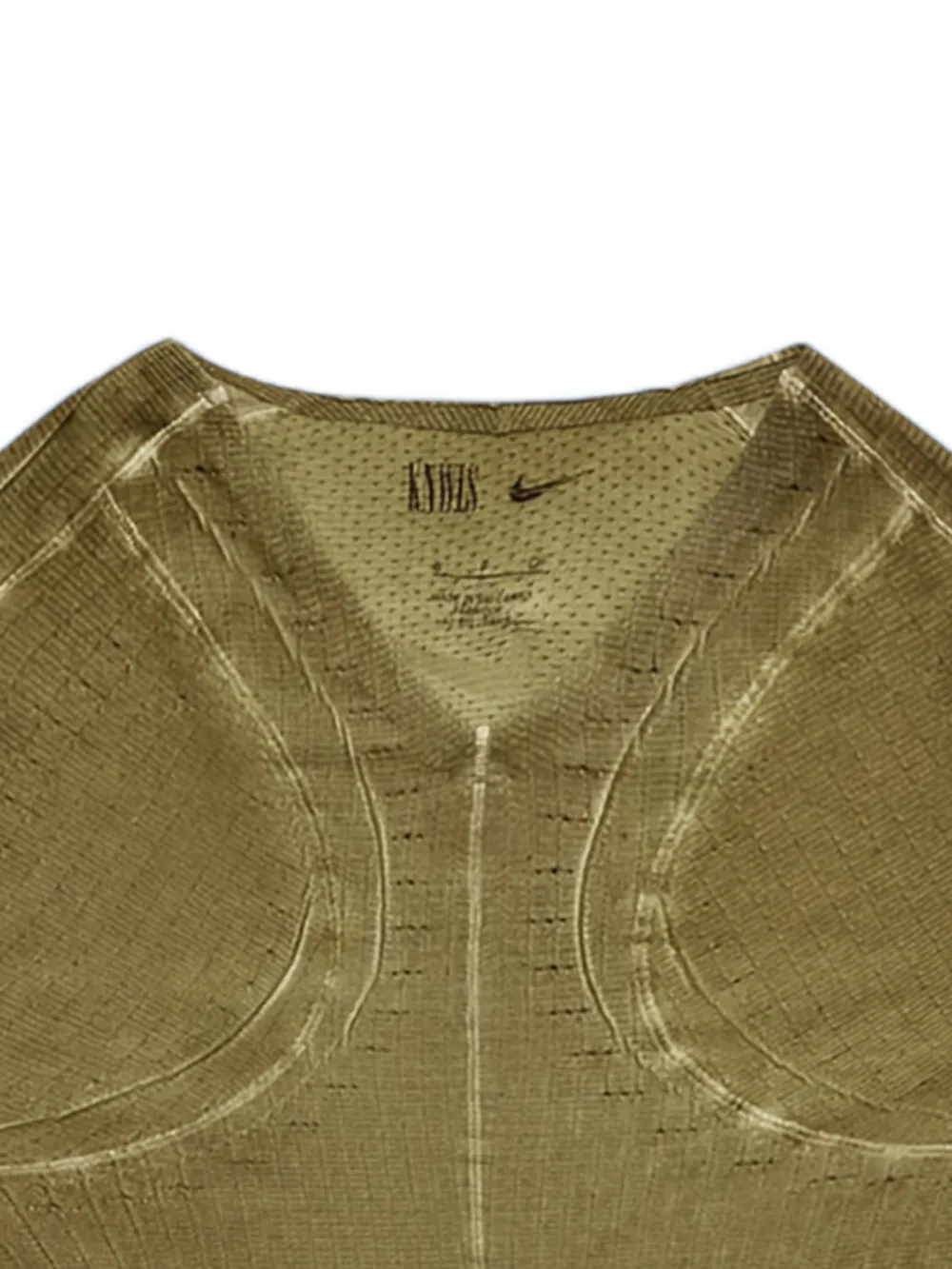 Nike x KNWLS top met uitgesneden details Groen