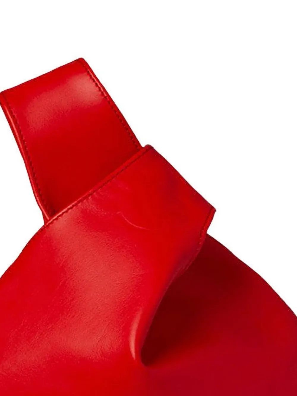 MARY SMALLWOOD Nexus satin clutch bag - Rood