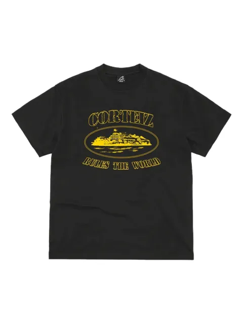 CORTEIZ Alcatraz logo-print T-shirt